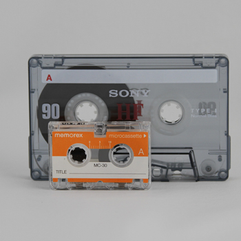 Cassette tape and Microcassette tape
