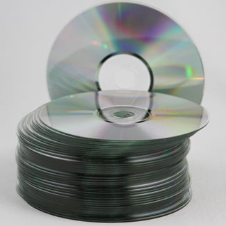 Image of a stack of DVD for duplication